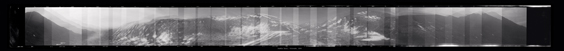 franconia ridge from cannon mountain